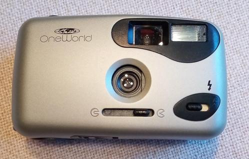 Vintage Oneworld 35mm camera, Audio, Tv en Foto, Fotocamera's Analoog, Nieuw, Compact, Overige Merken, Ophalen of Verzenden