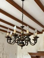 Vintage kroonluchter, Huis en Inrichting, Lampen | Kroonluchters, Ophalen, Gebruikt, Metaal, Vintage