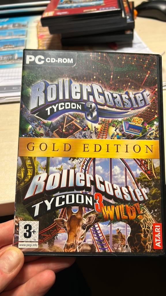 RollerCoaster Tycoon 3: Gold Edition, PC, Games en Spelcomputers, Games | Pc, Simulatie, Vanaf 3 jaar, Ophalen of Verzenden