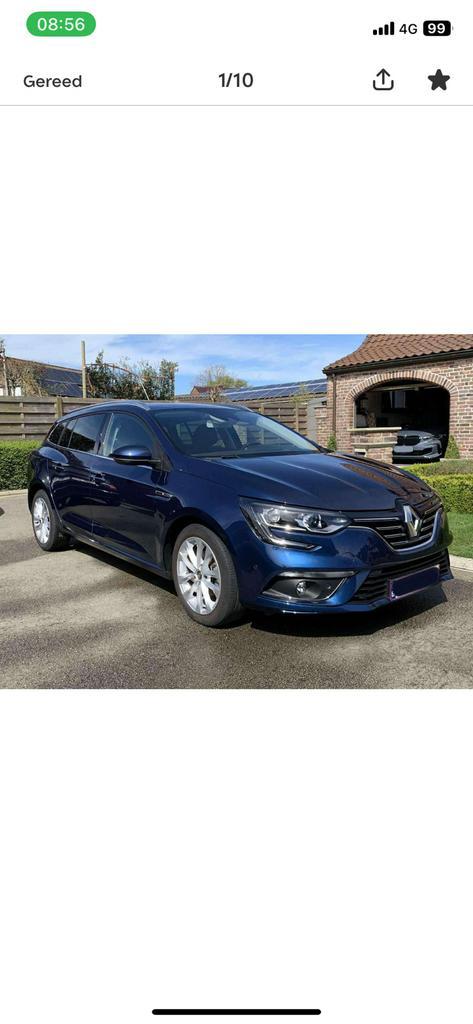 Renault Megane Megane Grandtour Intens TCE 115- GPS - CAM l, Auto's, Renault, Particulier, Mégane, Benzine, Euro 6, Break, 5 deurs