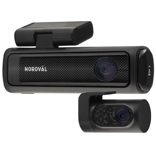 Nordval DC202 2CH dashcam, Auto diversen, Dashcams, Zo goed als nieuw, Ophalen of Verzenden