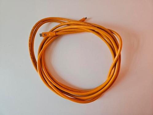 Tethertools TetherPro kabel USB-C to USB-C, 15' (4.6m), High, Audio, Tv en Foto, Fotografie | Fotostudio en Toebehoren, Zo goed als nieuw