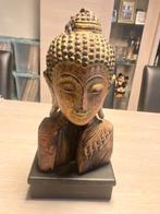 Boeddha beeld in teak, Ophalen