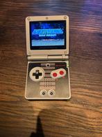 Gameboy Advance SP NES-theme IPS, Ophalen of Verzenden, Refurbished