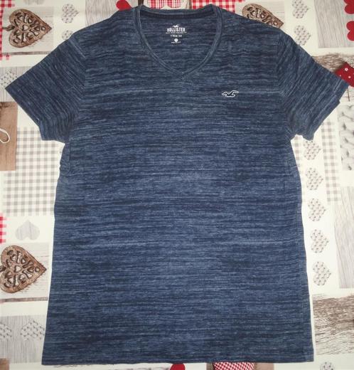 S small t-shirt Hollister bleu col en V qualité lourd, Vêtements | Hommes, T-shirts, Porté, Taille 46 (S) ou plus petite, Bleu