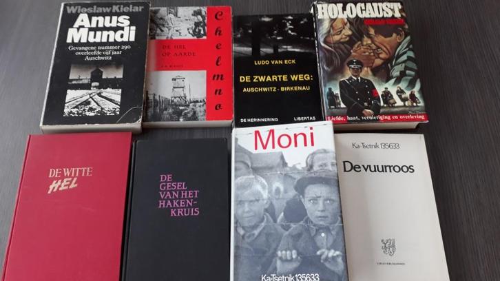 5 boeken over concentratiekampen, Boeken, Politiek en Maatschappij, Gelezen, Ophalen of Verzenden