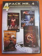 4-Pack Nr. 4 (4 films op 1 DVD), Vanaf 16 jaar, Boxset, Actie, Ophalen of Verzenden