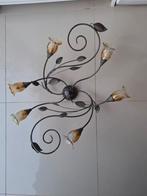 Plafondlamp luster lamp bloemen design vintage, Huis en Inrichting, Ophalen, Zo goed als nieuw
