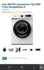 NIEUWE WASMACHINE FRIAC WIT WA7411/ 7KG ENERGIE CLASSE A, Ophalen, Nieuw