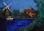 Lente matroos schilderij, door joky kamo, ❗ vendu❗, Antiek en Kunst, Ophalen