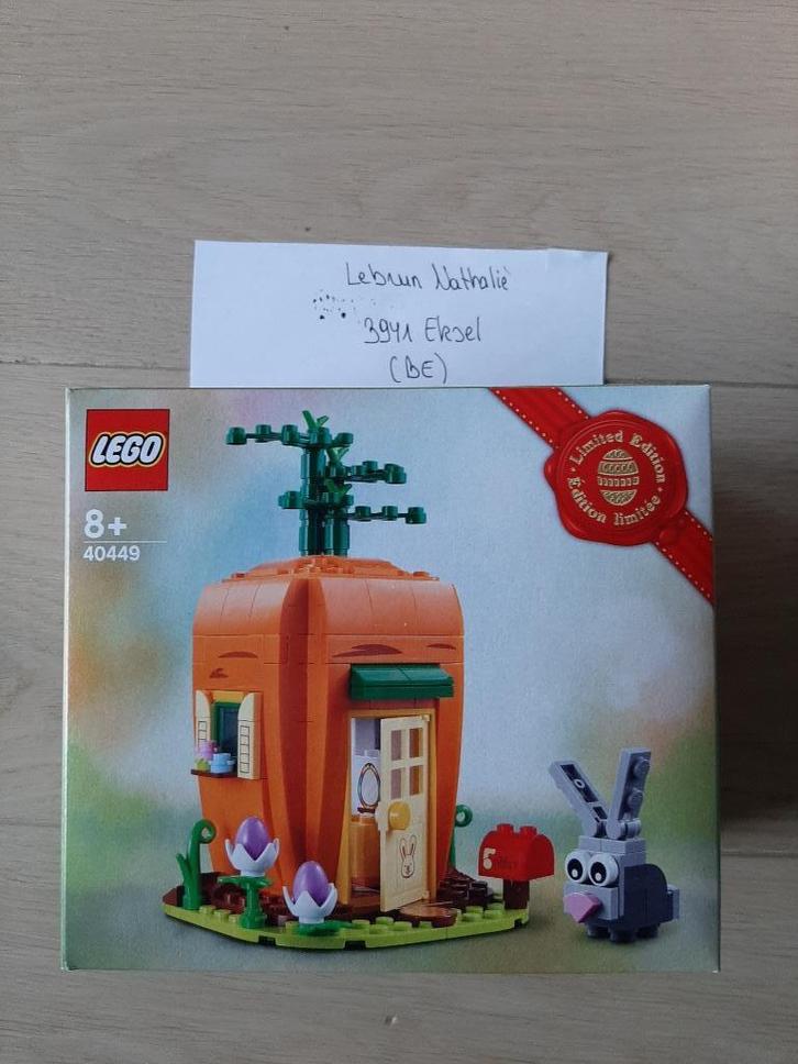 Lego 40449 Easter Bunny's Carrot House, Kinderen en Baby's, Speelgoed | Duplo en Lego, Nieuw, Lego, Complete set, Ophalen of Verzenden