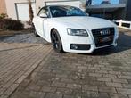 Audi a 5 cabrio s line 1.8 TFSI benzine, Auto's, Audi, Zwart, 4 cilinders, Cabriolet, Alcantara