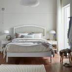 Tyssedal bed IKEA, Ophalen, Wit, Tweepersoons, Zo goed als nieuw