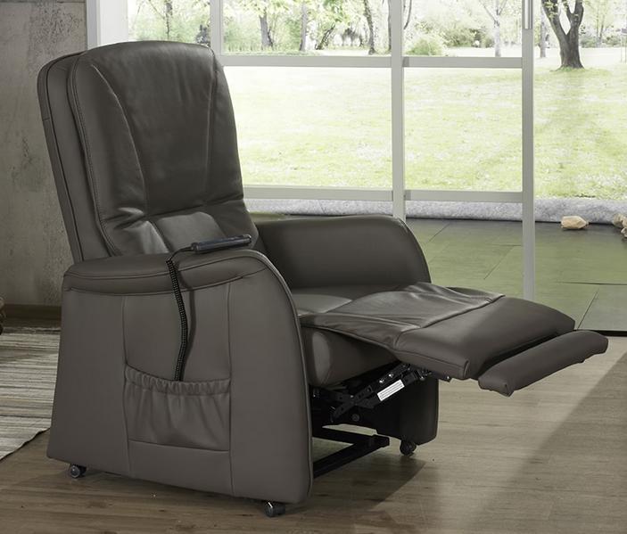 fauteuil relax électrique, Huis en Inrichting, Fauteuils, Gebruikt, Leer, Ophalen