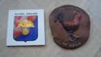 ABL Rijkswacht lot  crest en tegel provoost det pro, Ophalen of Verzenden, Rijkswacht