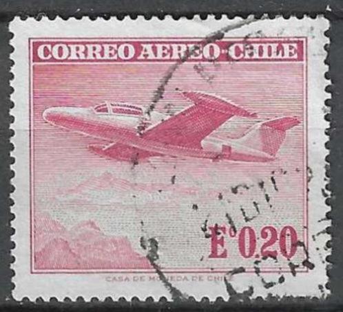 Chili 1962/1967 - Yvert 208PA - Northrop "Scorpion" (PF), Timbres & Monnaies, Timbres | Amérique, Non oblitéré, Envoi