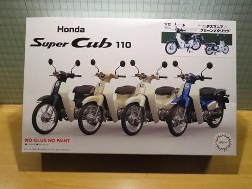 Bouwdoos Honda Super Cub C110 green 1:12 Fujimi, Hobby & Loisirs créatifs, Modélisme | Voitures & Véhicules, Neuf, Autres types