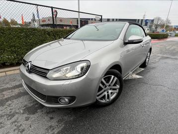 VW GOLF 6 CABRIO 1.2i HIGLINE XÉNON LED EN CUIR 2015 disponible aux enchères