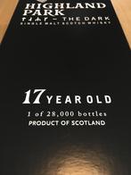Highland Park The Dark, Verzamelen, Wijnen, Ophalen of Verzenden, Zo goed als nieuw, Overige gebieden, Overige typen