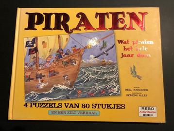 Wat piraten het hele jaar doen - boek met puzzels