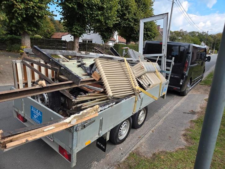 Ophaling  oud ijzer, Doe-het-zelf en Bouw, Metalen, Zo goed als nieuw, Aluminium, Ophalen