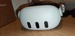 Meta Quest 3 (128GB) + link cable + bobovr headstrap, Games en Spelcomputers, Virtual Reality, Ophalen, Zo goed als nieuw