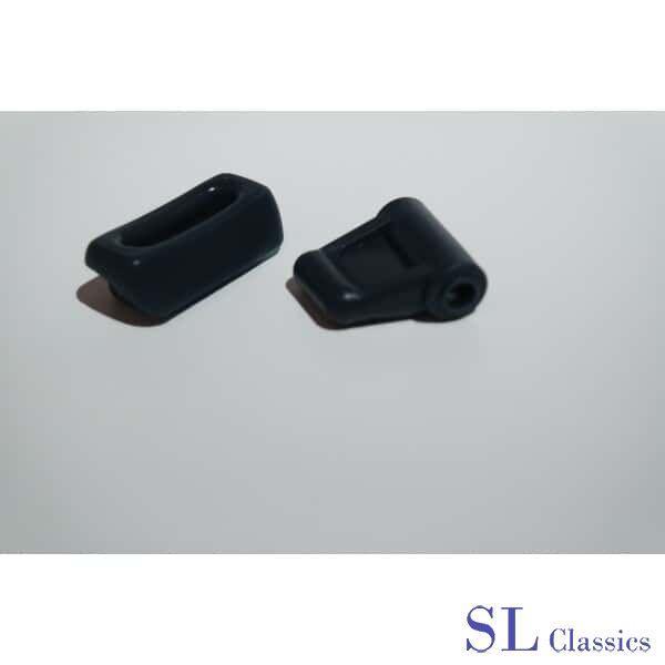 Clipset Donkerblauw voor de zonnekleppen Mercedes-Benz SL, Auto-onderdelen, Interieur en Bekleding, Mercedes-Benz, Nieuw, Ophalen of Verzenden