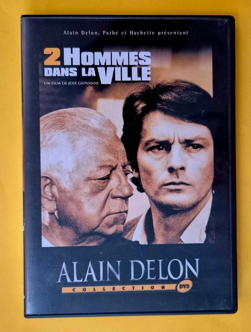 DVD du film Deux hommes dans la ville - Delon 1973  V2, Cd's en Dvd's, Dvd's | Klassiekers, Zo goed als nieuw, Thrillers en Misdaad