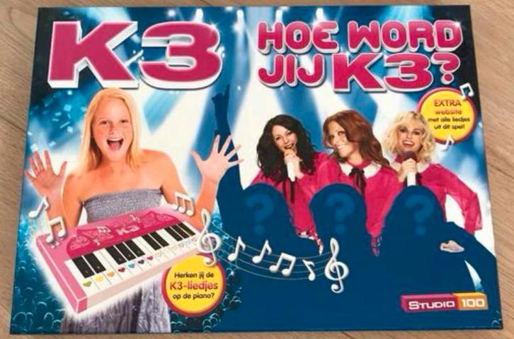 Hoe word jij K3?, Hobby en Vrije tijd, Gezelschapsspellen | Bordspellen, Zo goed als nieuw, Ophalen of Verzenden