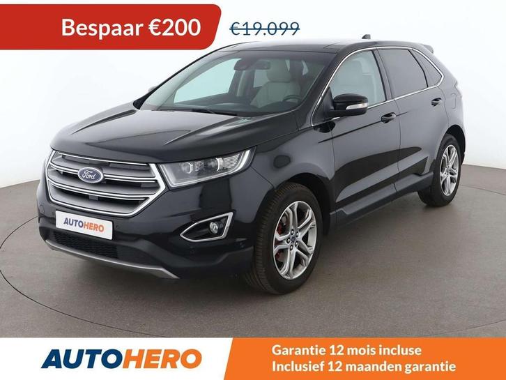 Ford Edge 2.0 TDCi Bi-Turbo Titanium 4x4 (bj 2018), Auto's, Ford, Te koop, Edge, 4x4, ABS, Achteruitrijcamera, Adaptive Cruise Control