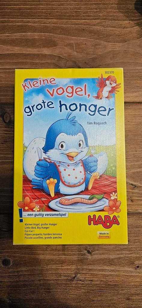 Haba kleine vogel grote honger, Hobby en Vrije tijd, Gezelschapsspellen | Overige, Zo goed als nieuw, Ophalen of Verzenden