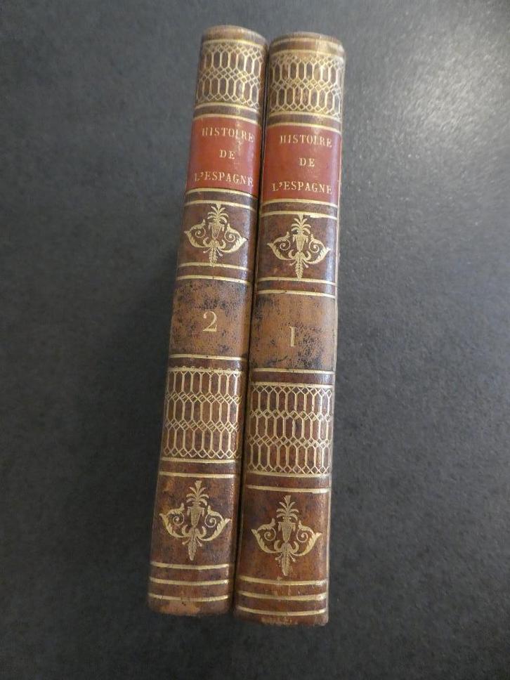 Histoire générale de l'Espagne - G.B. Depping - 1814, Antiquités & Art, Antiquités | Livres & Manuscrits, Enlèvement ou Envoi
