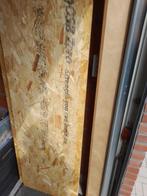 OSB 3 met tand & groef 244x59 cm 18mm 2 x plaat, Doe-het-zelf en Bouw, Hout en Planken, Ophalen, Minder dan 25 mm, Nieuw, 200 tot 250 cm