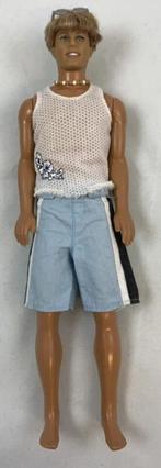 Barbie Cali Girl Ken pop 2003 Mattel C6464 surfer beach, Verzamelen, Verzenden, Zo goed als nieuw