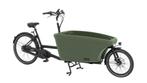 Dolly bakfiets zwart frame army green NIEUW, Fietsen en Brommers, Overige merken, Ophalen of Verzenden, 2 kinderen, Nieuw
