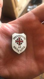 Broche religieuse pelerin chevalier ?, Ophalen of Verzenden