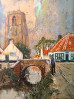 Henri CASSIERS technique mixte aquarelle - gouache - fusain, Enlèvement ou Envoi