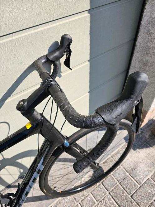 Giant TCR avanced disc 2 - maat L - zwart - full carbon, Fietsen en Brommers, Fietsen | Racefietsen, Zo goed als nieuw, Heren