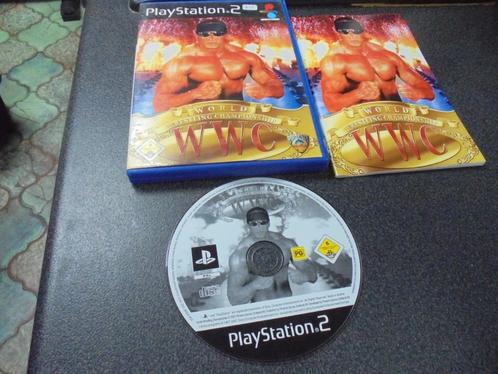 Playstation 2 World Wrestling Championship (orig-compleet), Consoles de jeu & Jeux vidéo, Jeux | Sony PlayStation 2, Utilisé, Combat