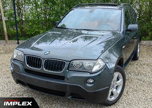 BMW X3 - 2.0 Diesel - 2007 - Leder - Manueel - Open dak, Auto's, BMW, Bedrijf, Te koop, X3, ABS, Airbags, Airconditioning, Alarm