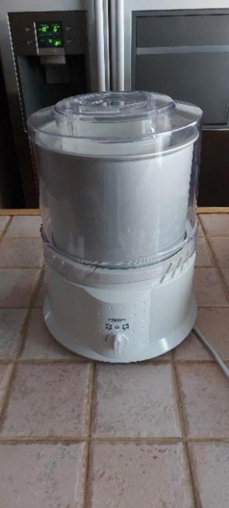 ijsmaker / sorbetmaket inhoud 1 liter, Elektronische apparatuur, IJsmachines, Zo goed als nieuw, Ophalen of Verzenden