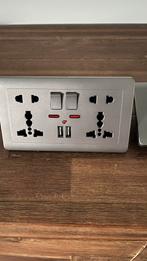 Inbouw stopcontacten universeel, Ophalen of Verzenden, Nieuw