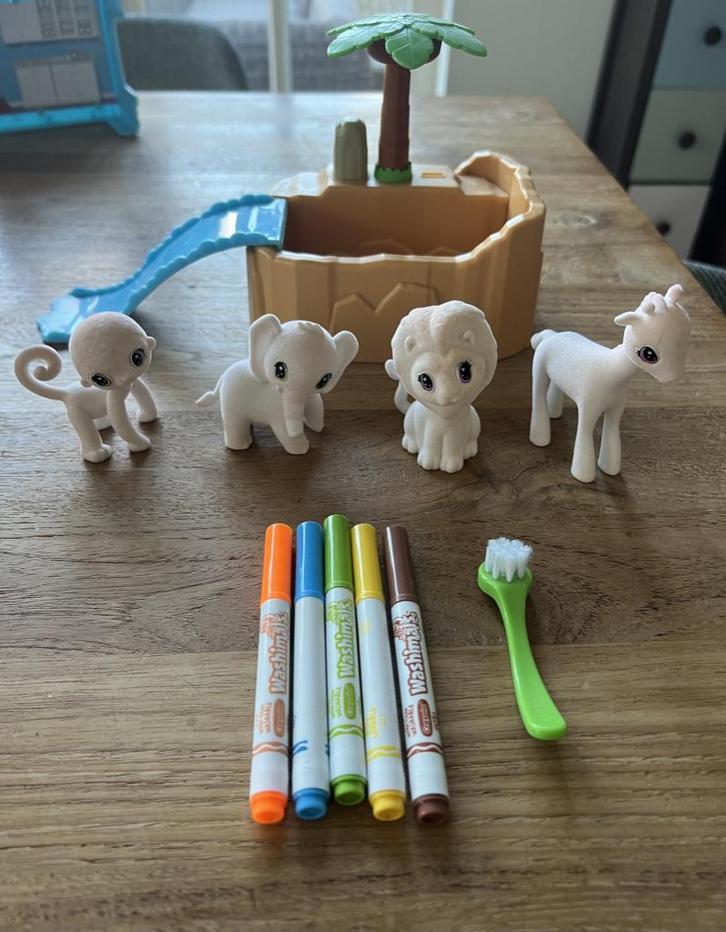 Washimals (Crayola), Kinderen en Baby's, Speelgoed | Educatief en Creatief, Gebruikt, Ontdekken, Ophalen