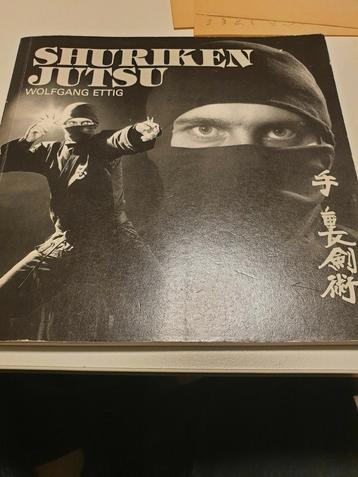 RARE 1984 book SHURIKEN JUTSU Wolfgang Ettig MARTIAL ARTS beschikbaar voor biedingen