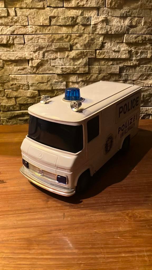 Police Mercedes Polizei Unfallwagen, Verzamelen, Speelgoed, Gebruikt, Ophalen of Verzenden