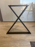 2 pieds de table en position X, Maison & Meubles, Neuf, Pied de table, 50 à 100 cm, Enlèvement