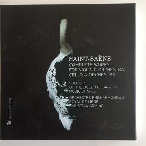 CD box 3 Saint-Saens Complete works Violin Cello orchestra, CD & DVD, CD | Classique, Musique de chambre, Enlèvement ou Envoi