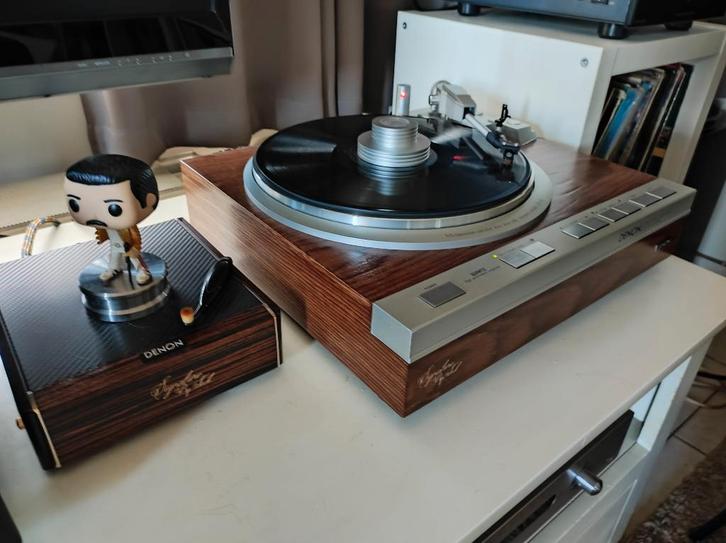 DENON DP-47F opgeknapte topklasse platenspeler, Audio, Tv en Foto, Platenspelers, Refurbished, Platenspeler, Automatisch, Ophalen