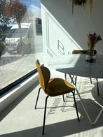 Ronde Marmeren eettafel, Huis en Inrichting, Tafels | Eettafels, Ophalen, 50 tot 100 cm, Luxe - modern, Rond