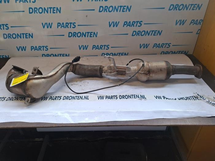 Uitlaatspruitstuk + katalysator van een Volkswagen Golf, Auto-onderdelen, Uitlaatsystemen, Volkswagen, Gebruikt, 3 maanden garantie